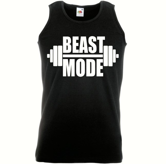 BEAST MODE VEST UK Bodybuilding VEST Gym Workout Training