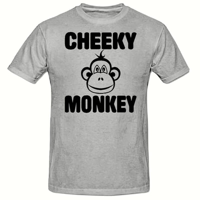 TEEZ™ Cheeky monkey children's t shirt