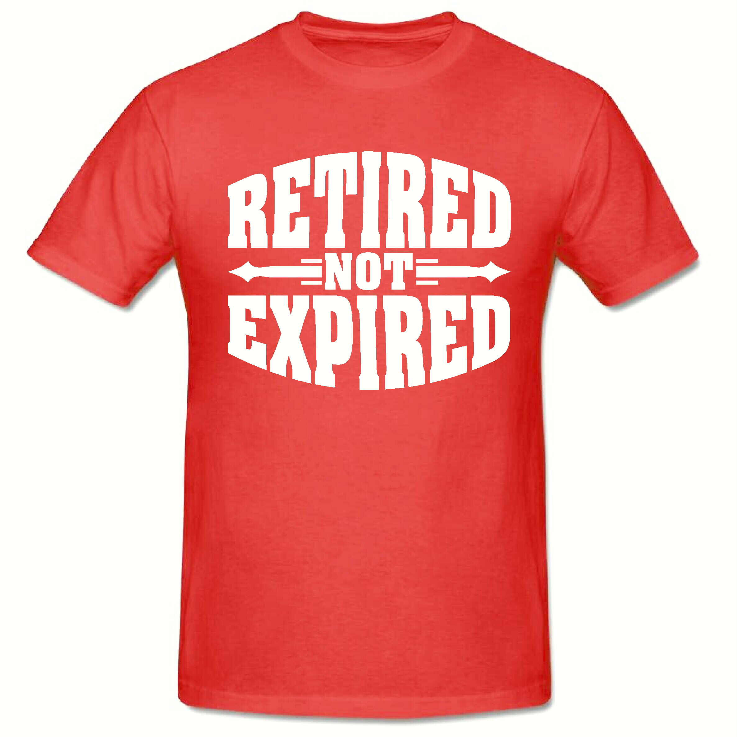 RETIRED MENS T SHIRT